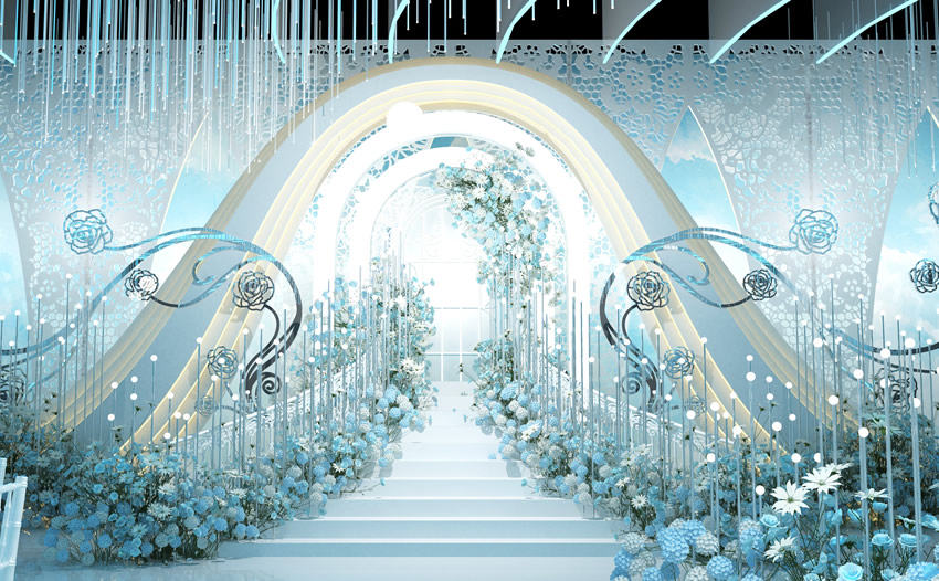 图木舒克釡香烙馍村水晶厅效果展示